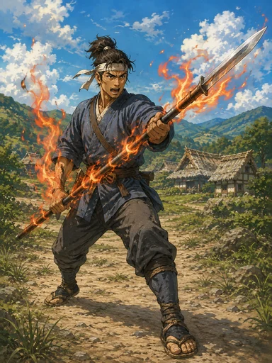 Flame Infantry card artwork from the game