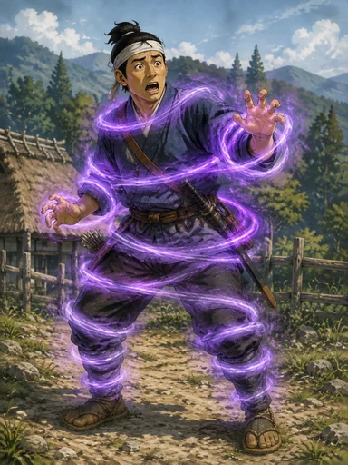 Paralysis card artwork from the game