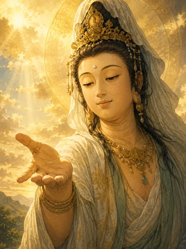 Kannon’s Mercy card artwork from the game