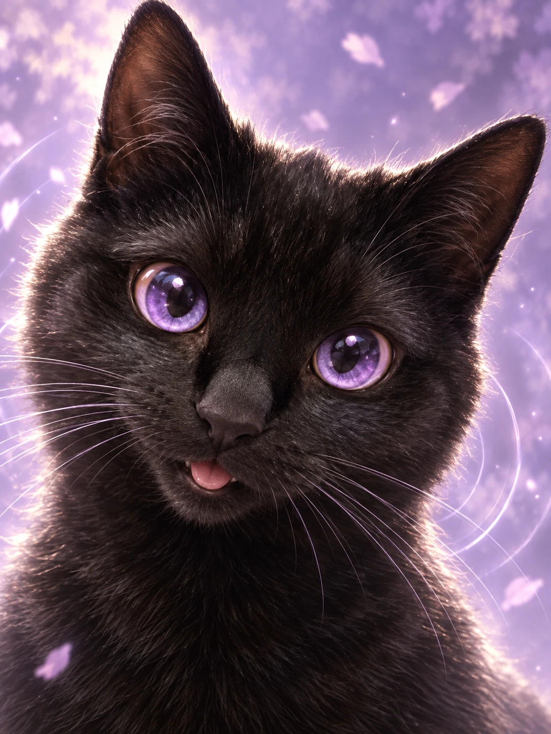Cat's Purr Tactic Card